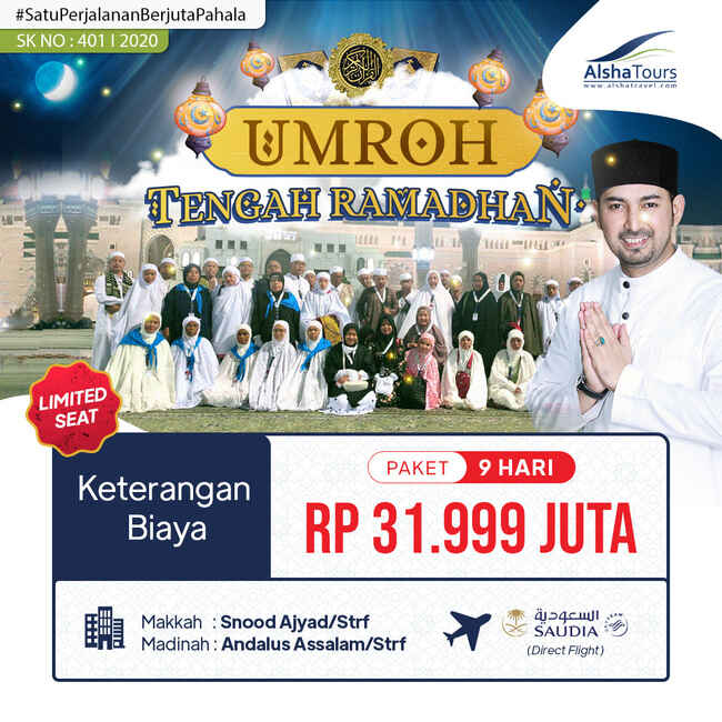 jadwa umroh bulan maret