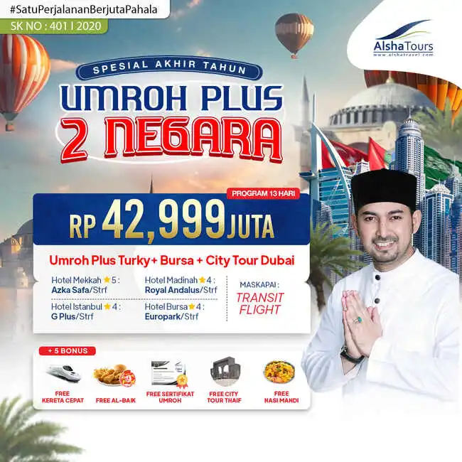 umroh plus 2 negara